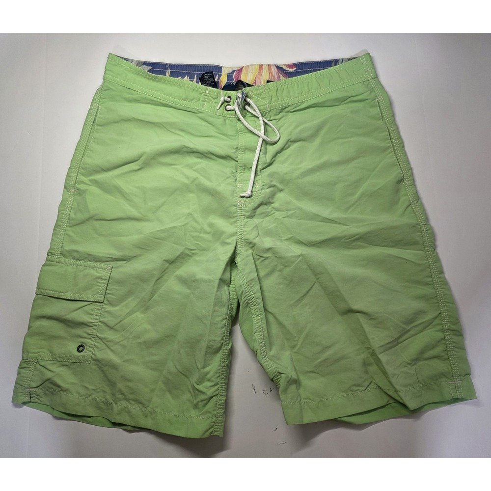 Polo Ralph Lauren Mens‎ Size M Green Swim Short Trunks